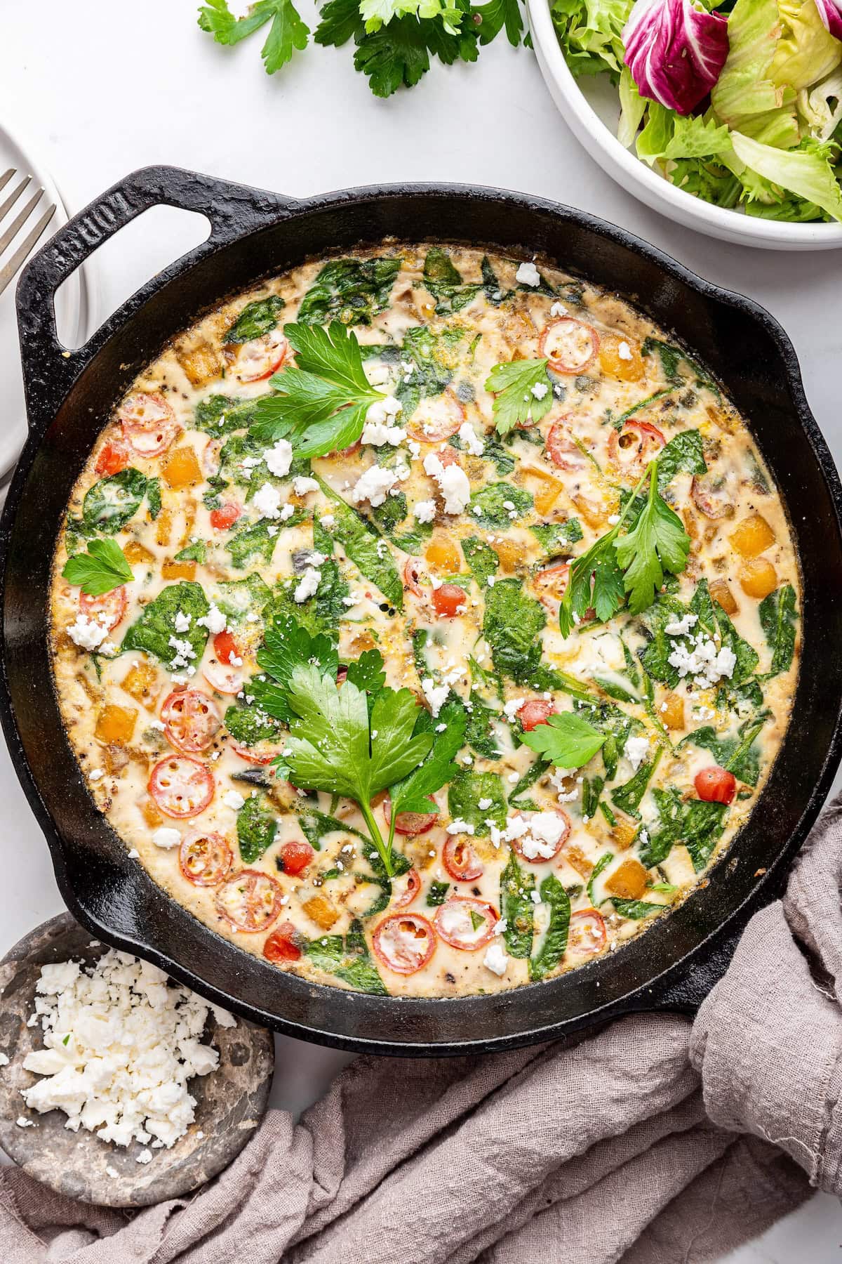 Quick & EASY Egg White Frittata