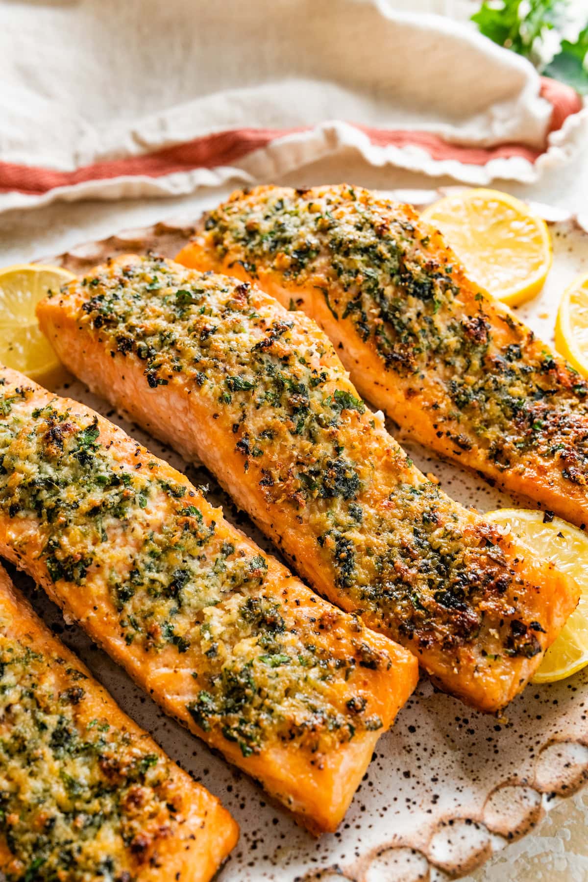 Easy Baked Parmesan Crusted Salmon (Ready in 25 Minutes)